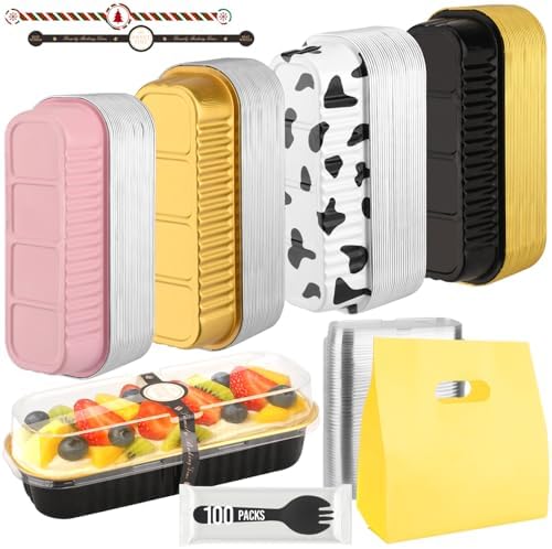 Mixed Color mini loaf pans