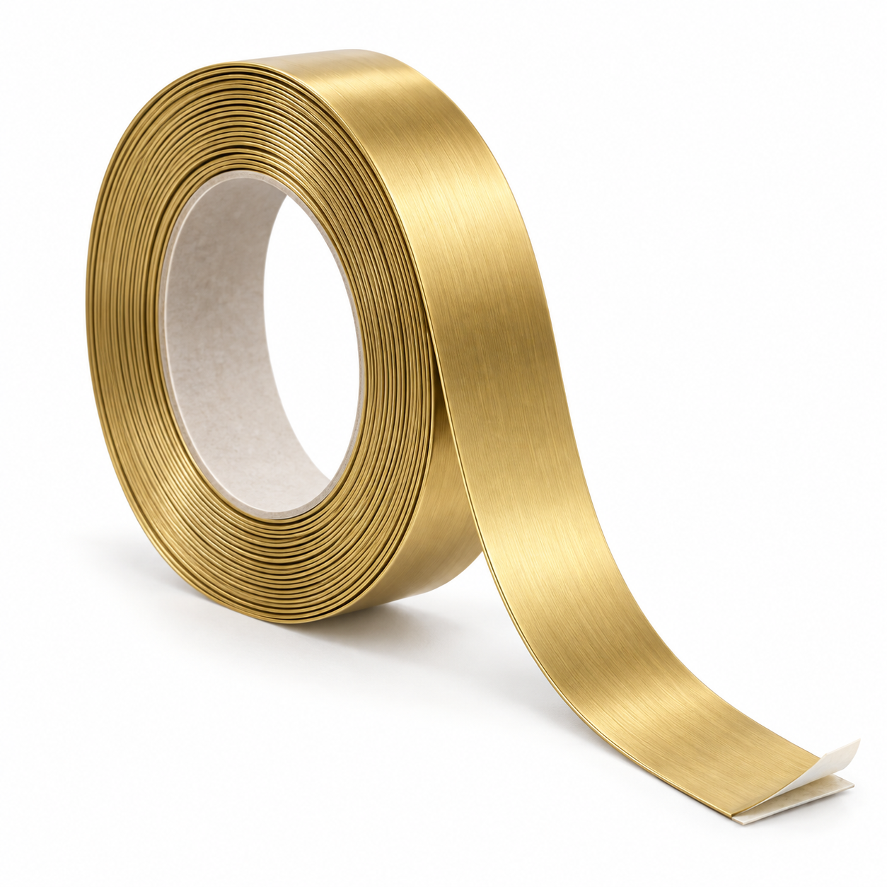 Zierleiste Gebürstet Gold 15 mm